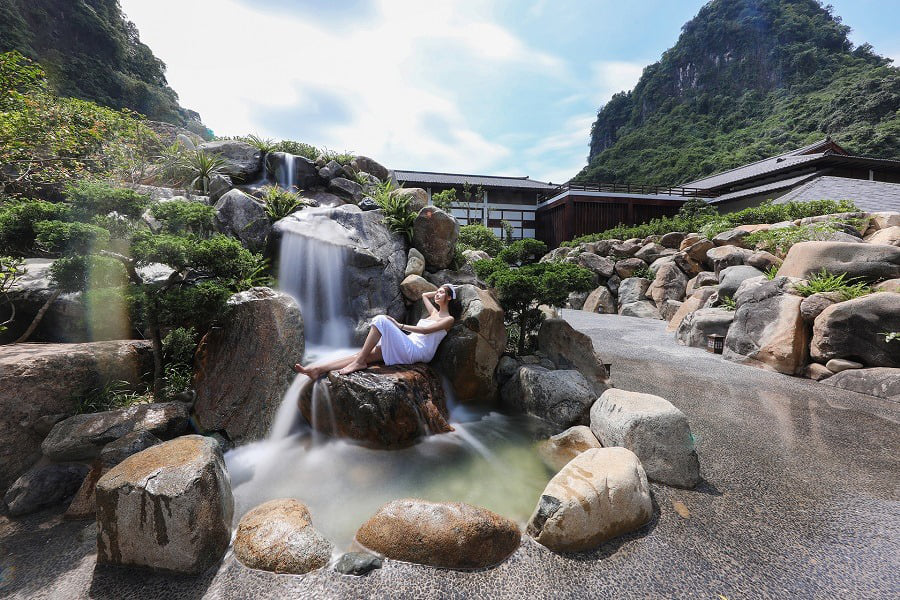 Onsen Quang Hanh đón khách ngoại tỉnh